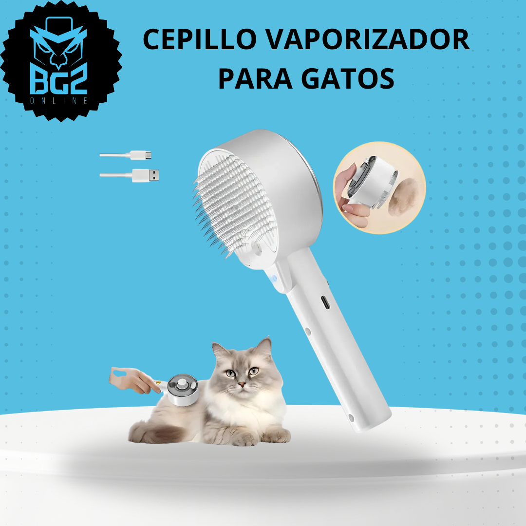 CEPILLO VAPORIZADOR PARA GATOS AC